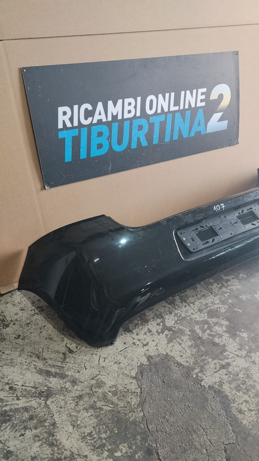 Paraurti posteriore Toyota Yaris dal 2008 al 2011 3 porte 107