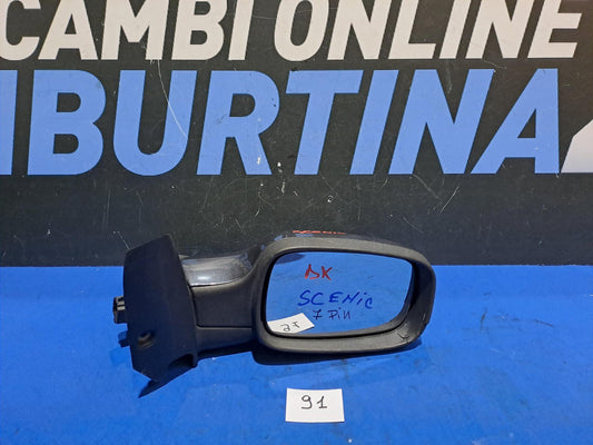 Specchio/Specchietto retrovisore destro Renault Scenic 2003-2009 7 pin - 91