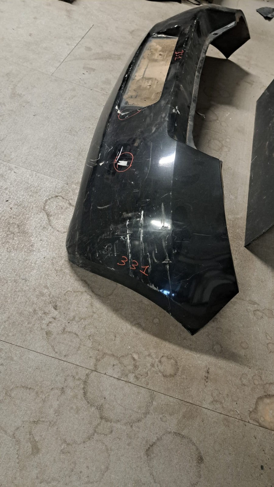 Par 331  paraurti posteriore Toyota yaris dal 2007 da riverniciare