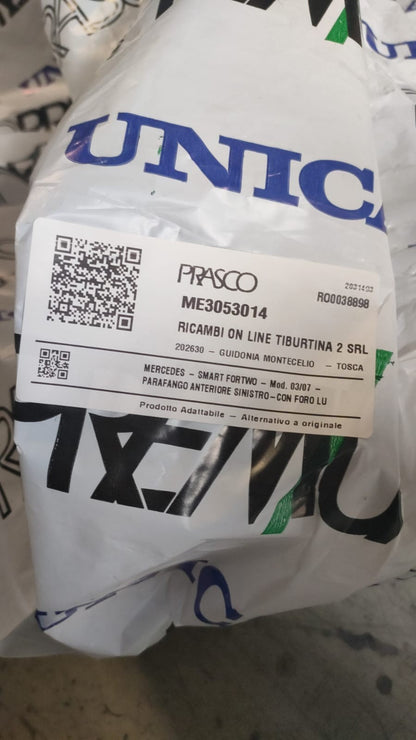 N12 - parafango anteriore sinistro Smart 451 2007 in poi ME3053014