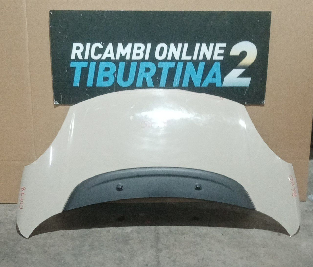 Cof 78 cofano anteriore Fiat 500 L 2012 in poi con difetto