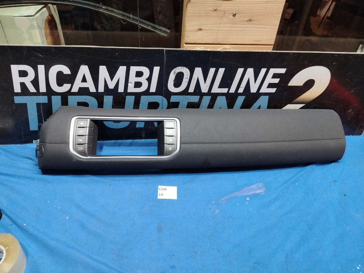 Cor 19 cornice autoradio cruscotto Land Rover evoque con tasti dal 2014 in poi