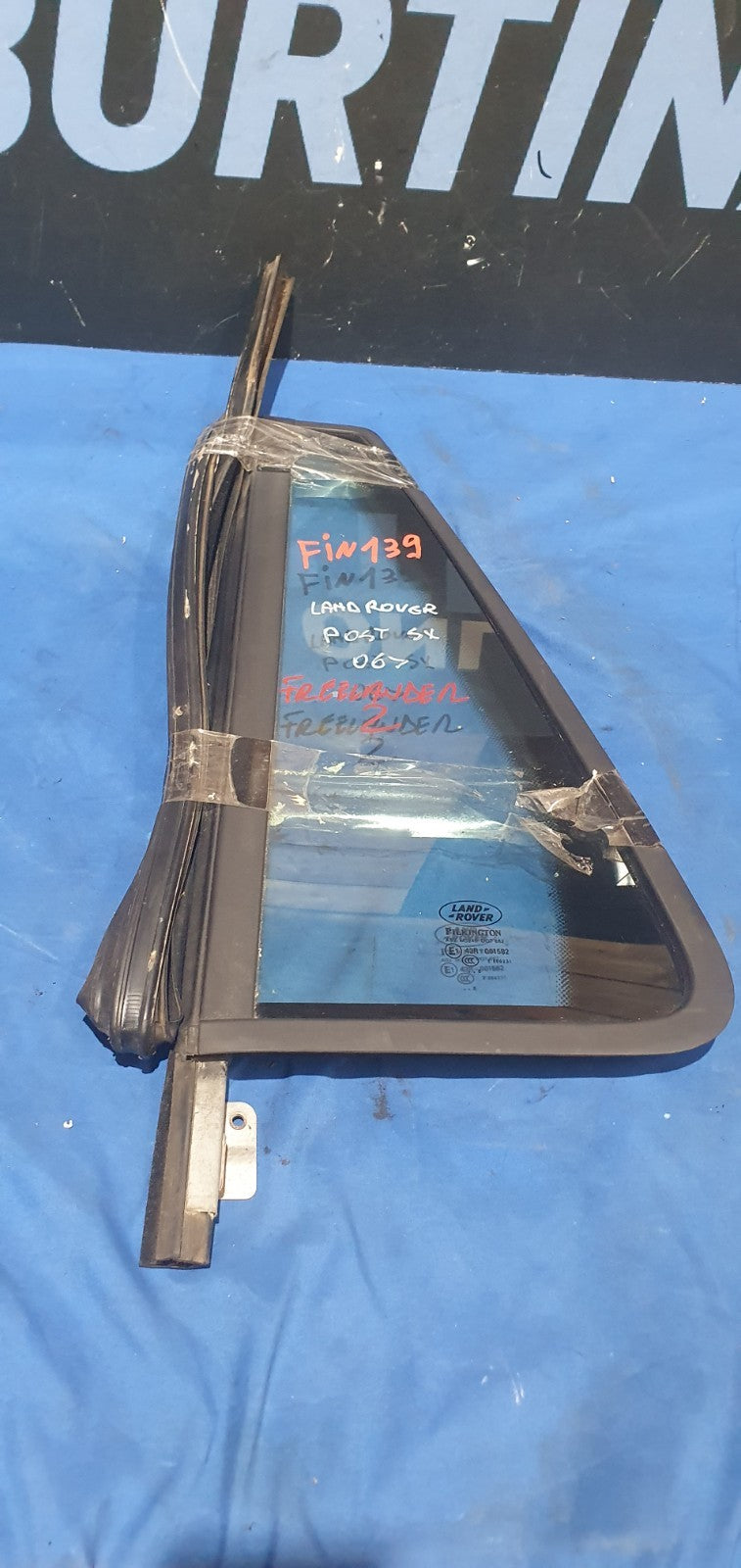 Fin 139 - Lunotto vetro fisso Land Rover Freelander 2 posteriore sinistro