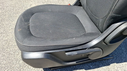 Tappezzeria in stoffa nera smart 453 x 4 senza airbag sedile dal 2014