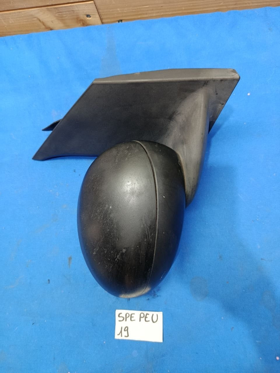 Spe Peu 19 - Specchio retrovisore con difetto manuale destro Peugeot 107 C1 Aygo