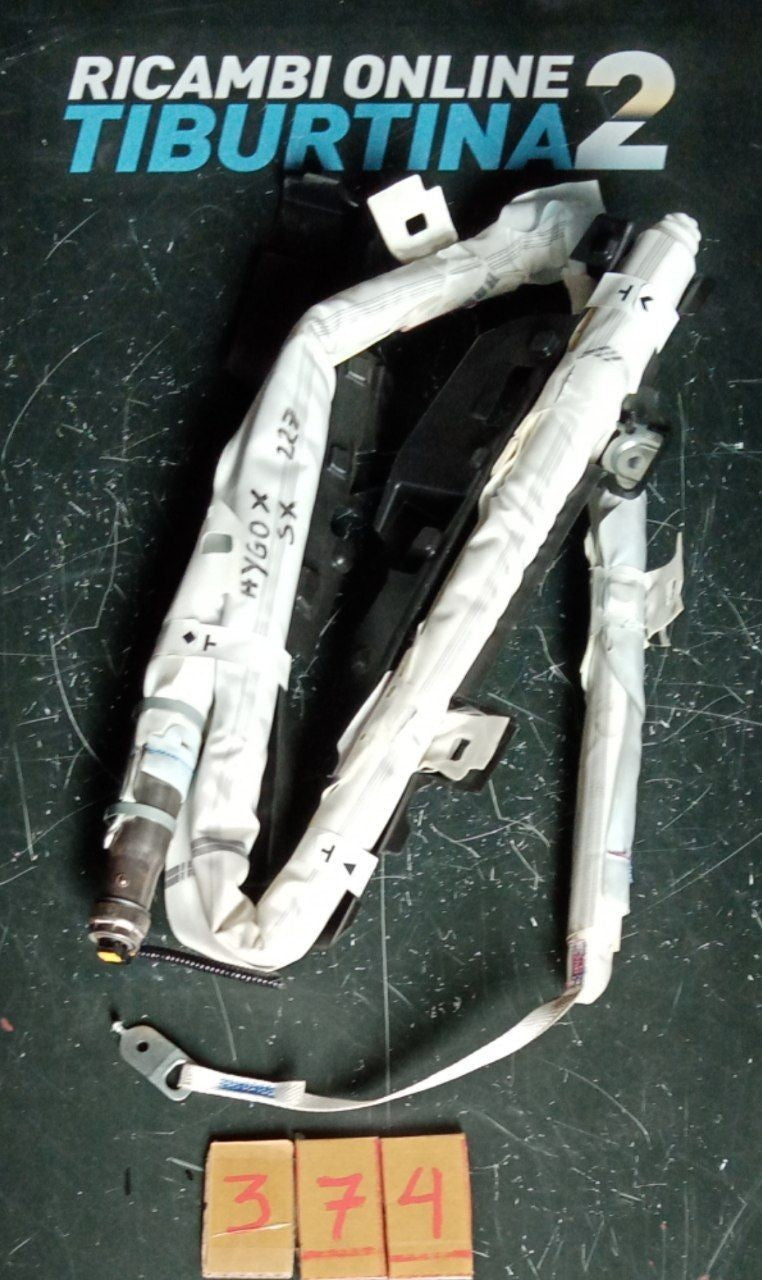 Airbag tendina laterale sinistra Toyota aygo x 2021 in poi Numero 374