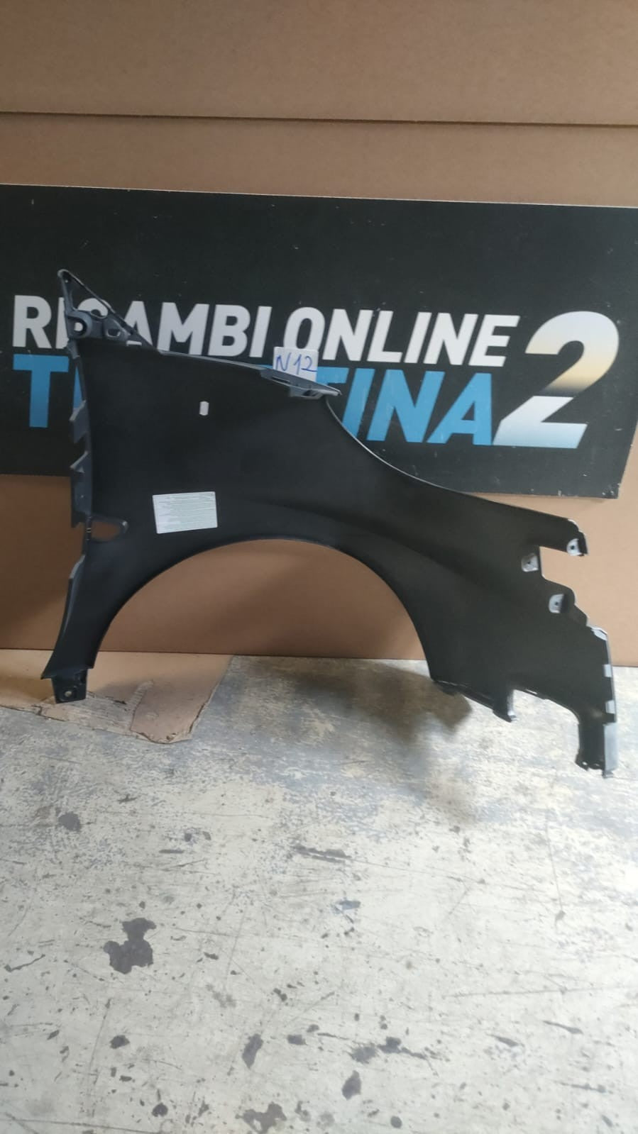 N12 - parafango anteriore sinistro Smart 451 2007 in poi ME3053014