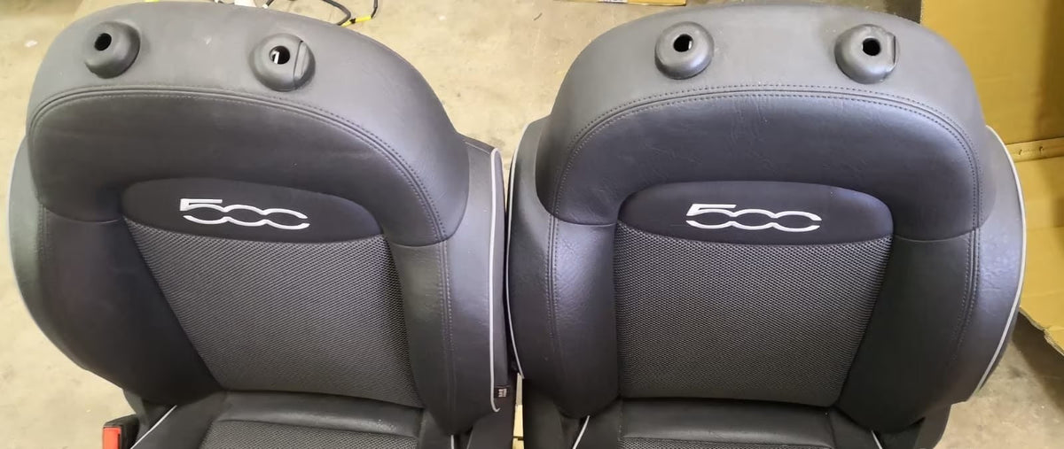 tappezzeria Fiat 500x misto pelle 2014