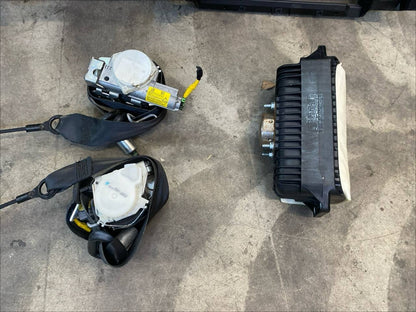 Kit Airbag Fiat Panda 2012 Con pretensionatori Nero