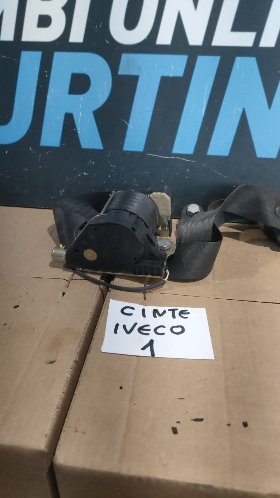 cintura di sicurezza anteriore destra Iveco Daily 2005 cint 1