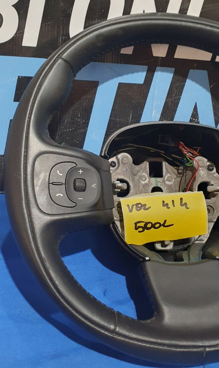 Volante Fiat 500L con palette