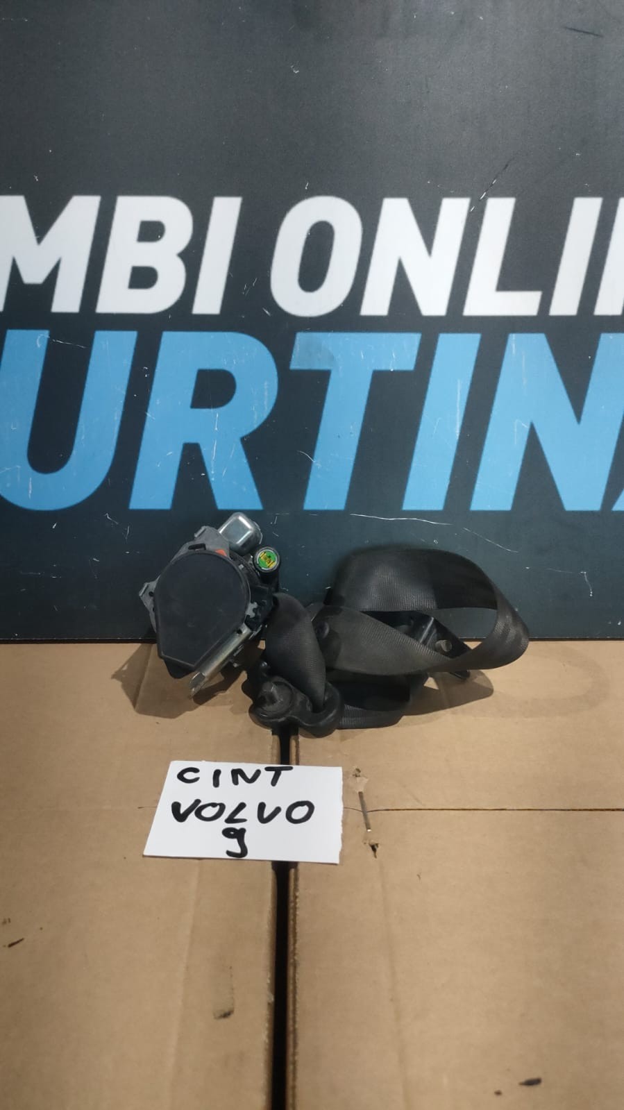 cintura di sicurezza posteriore sinistra Volvo V60  cint 9