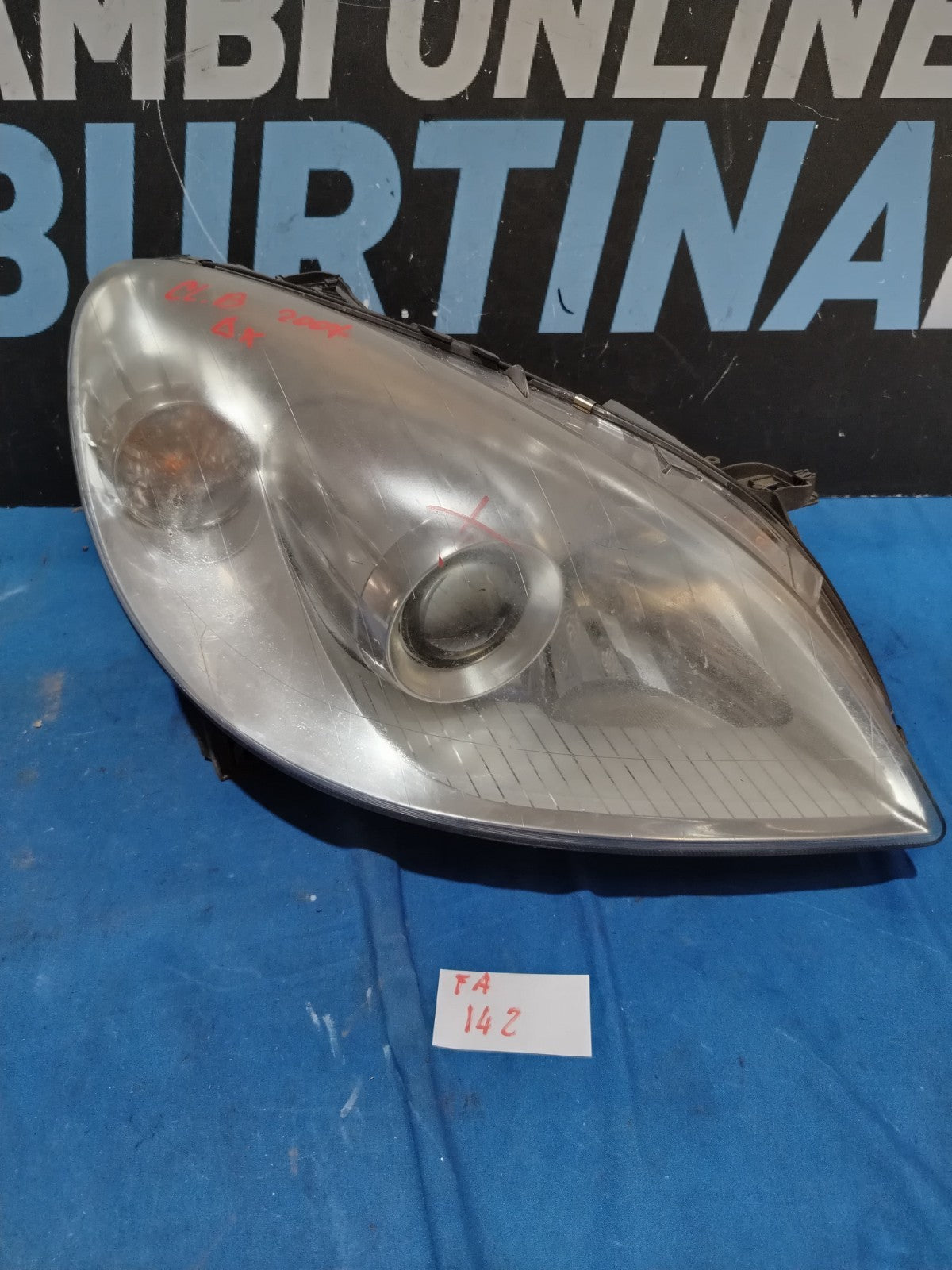 FA 142 - Faro Fanale anteriore Mercedes Benz Classe B W245 2007 destro