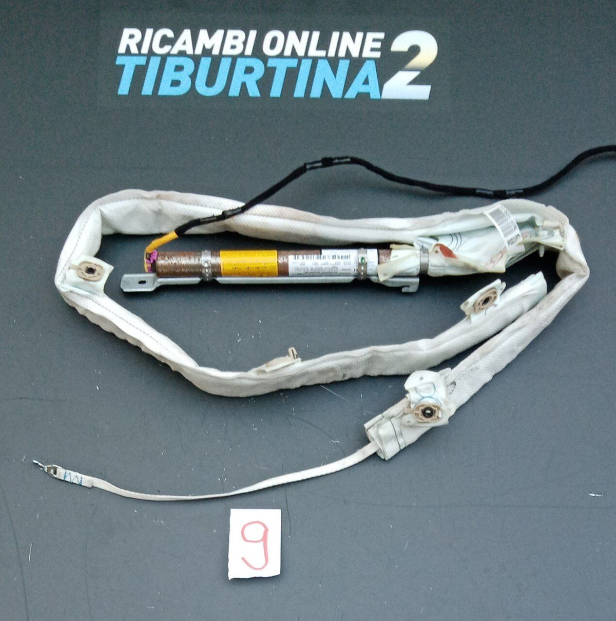 Airbag tendina laterale destra Fiat 500L 2012 in poi Numero 9