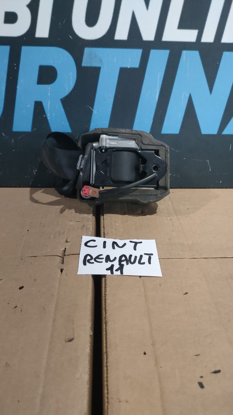 cintura di sicurezza posteriore destra Renault kadjar cint 11