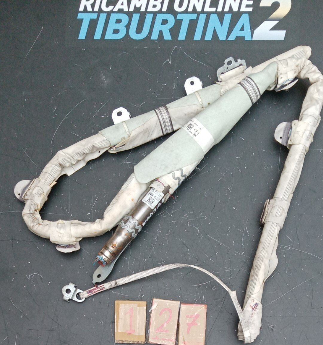 Airbag tendina laterale sinistra  Renault kadjar 2014 in poi Numero 127