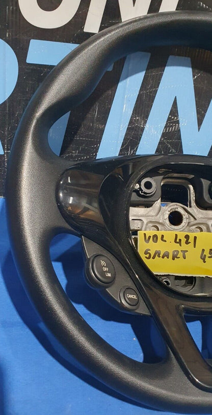 Volante Smart w453 in gomma con plastica posteriore rotta