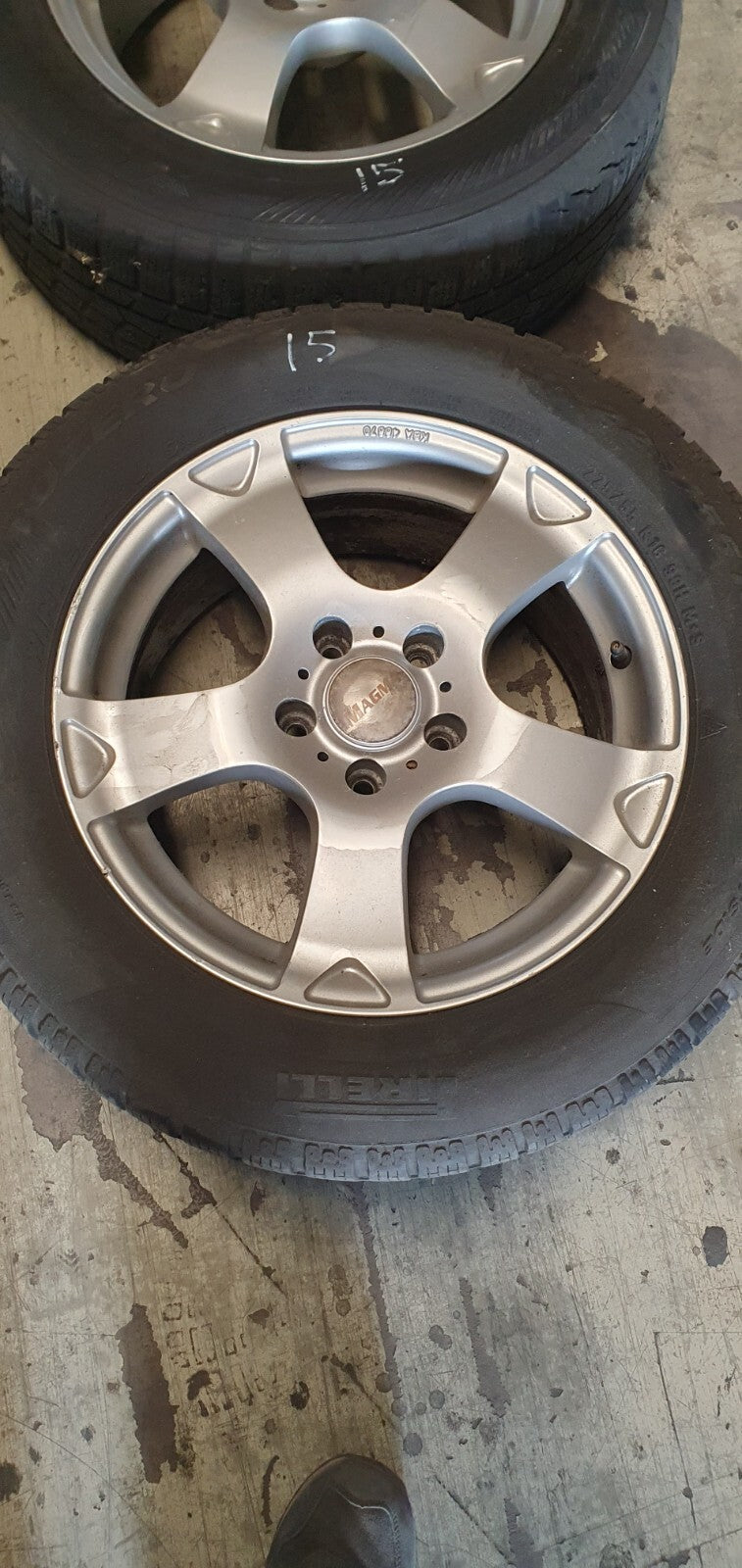 Cerchi e gomme 4 cerchi per Audi A6 diametro 16 et 38 7j 112 con gomme