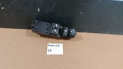 Puls Cit 13 - Pulsantiera Anteriore sinistra Citroen DS3 2009 in poi con 2 vetri