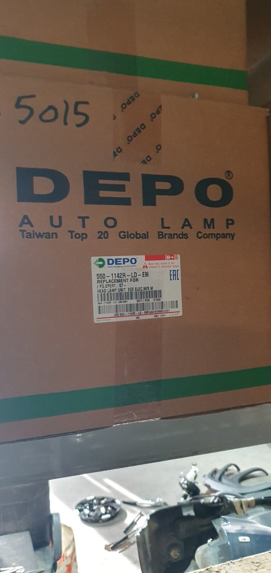 Faro anteriore nuovo commerciale Peugeot expert destro dal 2007