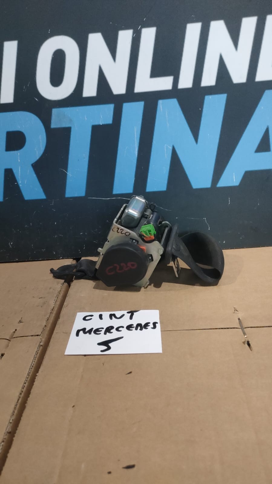 cintura di sicurezza posteriore destra Mercedes W207 C207 dal 2009 in poi cint 5