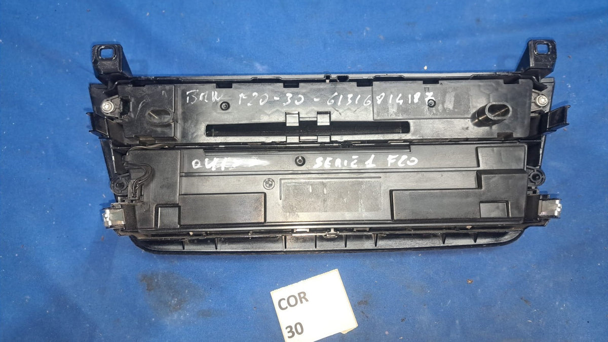 Cor 30 cornice comandi aria clima autoradio bmw serie 1 f 20 dal 2011 in poi