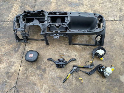 Kit Airbag Fiat Panda  Nero  Con pretensionatori 2012 2015 completo originale