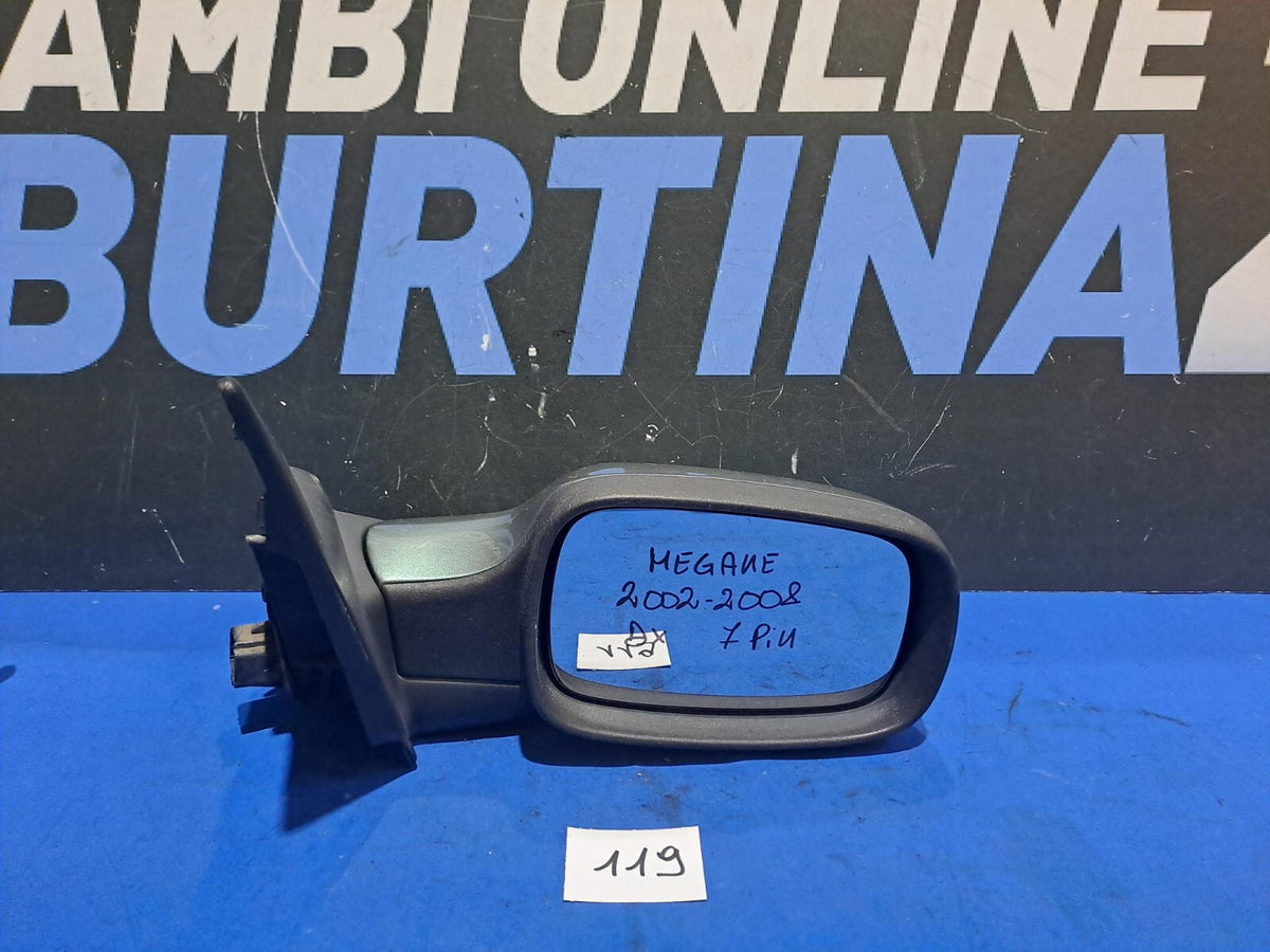Specchio/Specchietto retrovisore destro Renault Megane 2002-2008 7 pin - 119