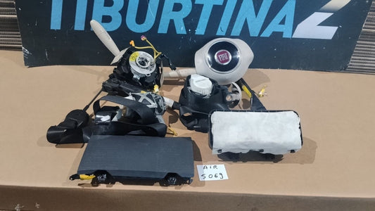 Air 5069 moduli fiat 500 2007 2 spinotti senza cruscotto airbag guida con bozzi