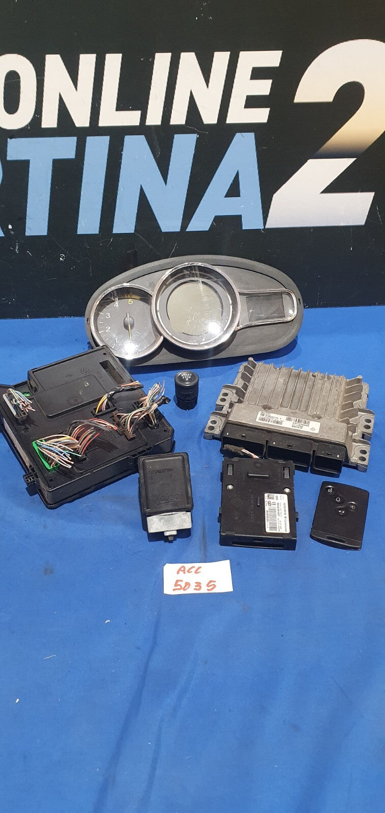 Kit accensione elettronica chiave e blocchetto Renault Megane 1.5 D d