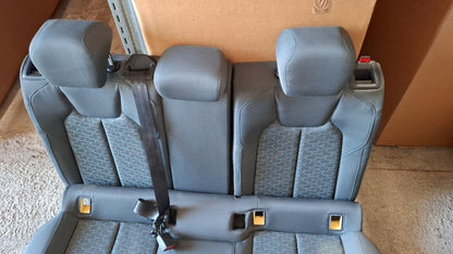 Tappezzeria in stoffa grigia e blu audi A1 senza airbag sedile 2020 in poi