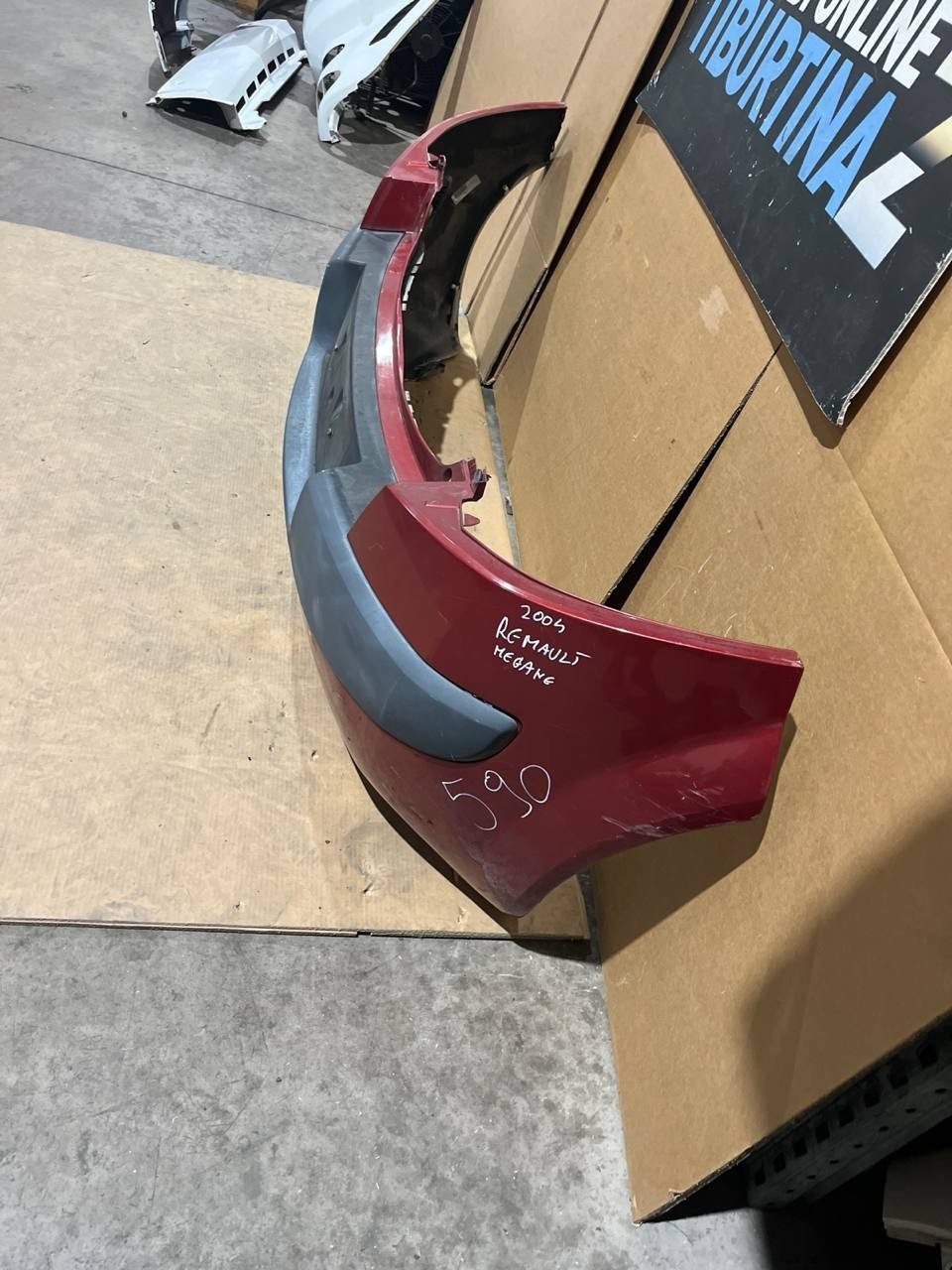 Par 590 paraurti posteriore Renault Megane dal 2004