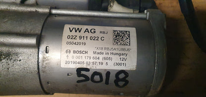 Motorino avviamento  Volkswagen Golf 7 1.0 B Bosch 02z911022c