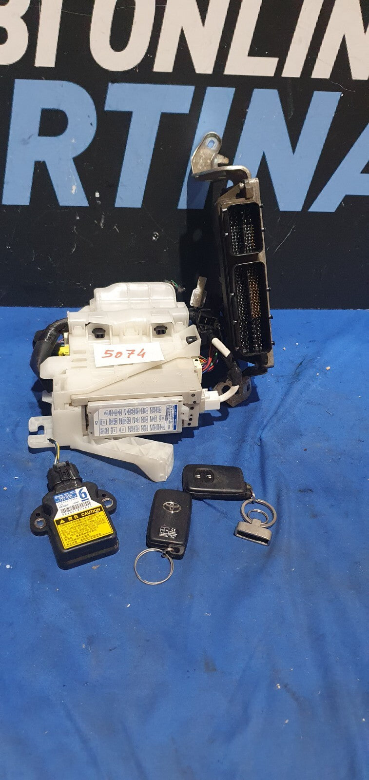 Kit accensione elettronica Chiave e blocchetto Toyota prius dal 2009