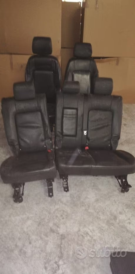 5 Tappezzeria chevrolet captiva pelle nera 2011 In poi