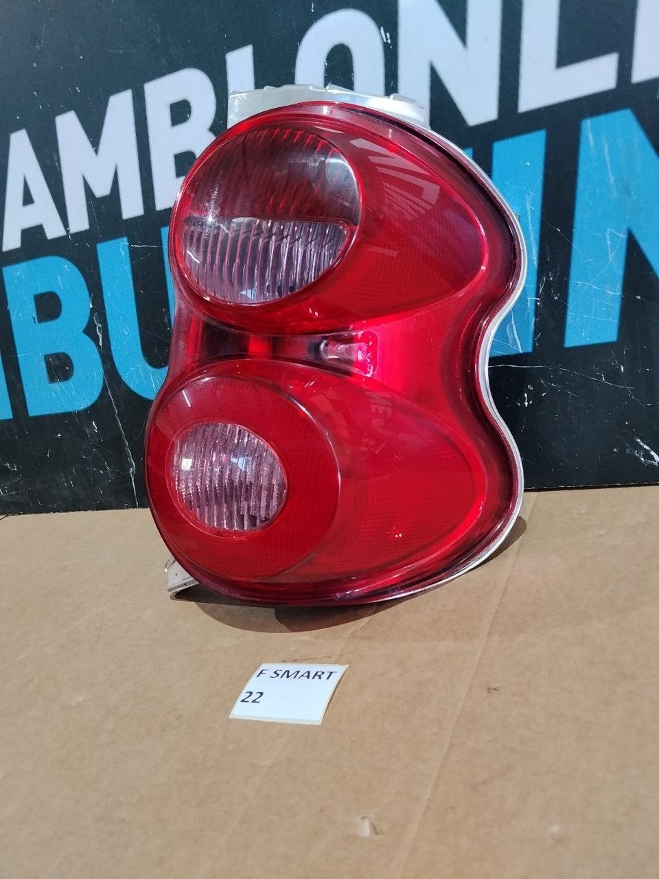 F smart 22 - Fanale posteriore stop destro Smart 451 dal 2007 no porta lampada