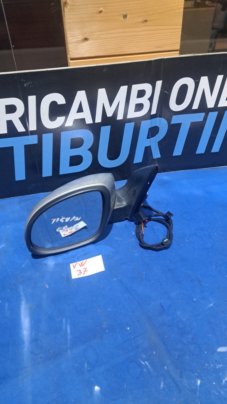 Spe 37 specchietto esterno sinistro Volkswagen Tiguan elettrico dal 2009 al 2016