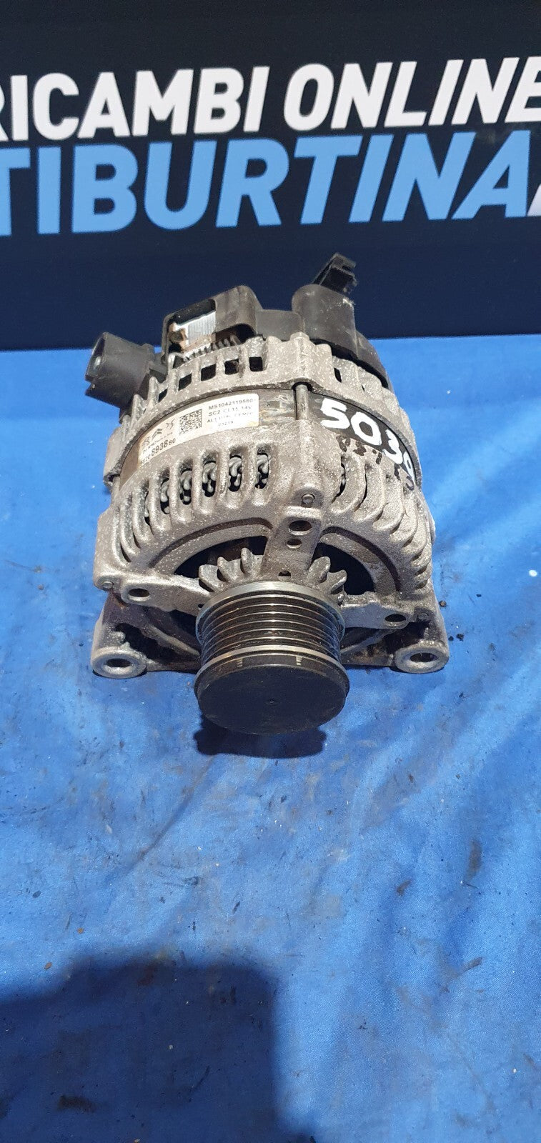 Alternatore Citroen C3 1.5 D denso 9820893880 14v