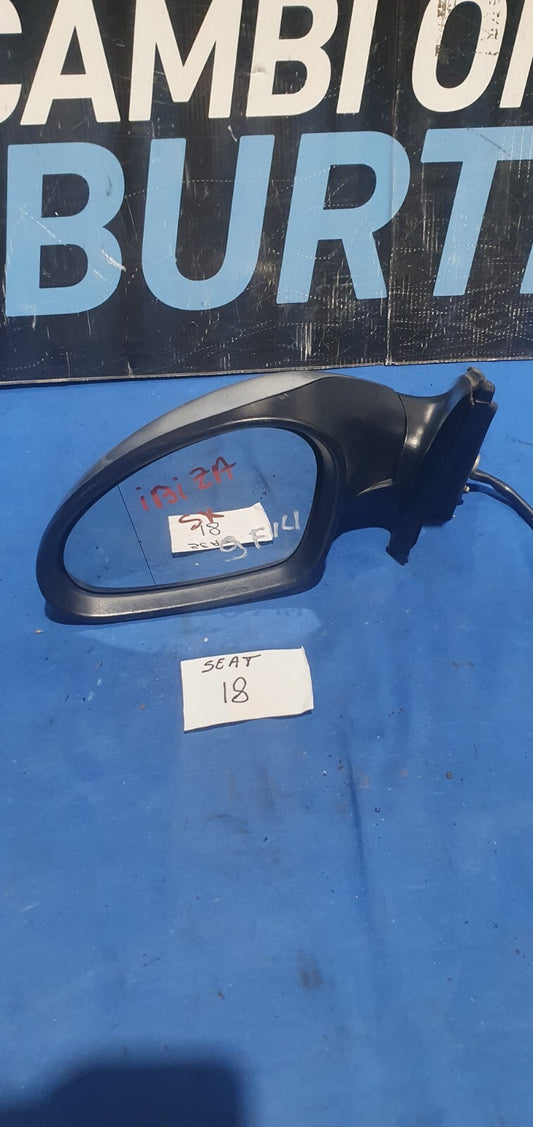 Spe Seat 18 - Specchio specchietto retrovisore Seat Ibiza sinistro 9 fili