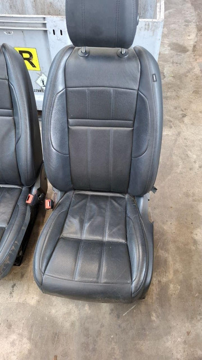 15 Tappezzeria in pelle nera evoque senza airbag sedile 2018 2025