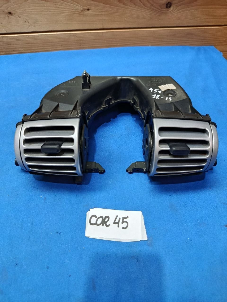 Cor 45 - Bocchette Aria centrali cruscotto Smart Fortwo 451 restyling anno 2011