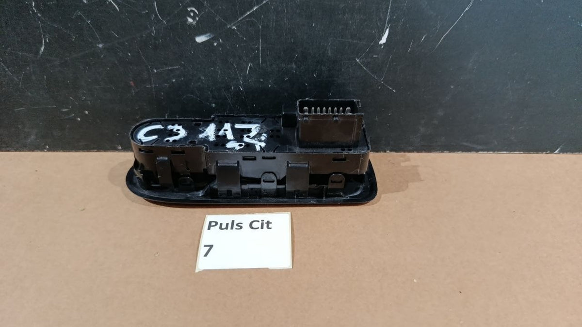 Puls Cit 7 - Pulsantiera Anteriore sinistra completa Citroen C3 2009 2015 in poi