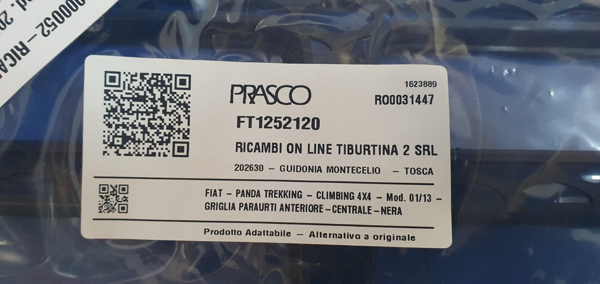 Masc N 1  Mascherina griglia anteriore nuova commerciale Fiat Panda Trekking 4x4