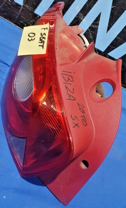 Fanale Posteriore sinistro Seat Ibiza 2010 5 porte con crepa