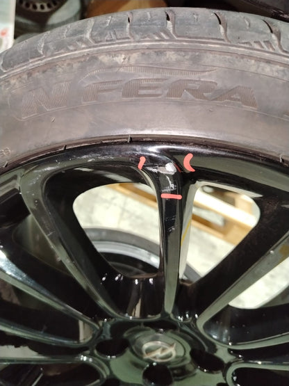 Cer 59 - Cerchi e gomme Treno completo Opel Adam Gomme Nexen 205 40 zr17 88v