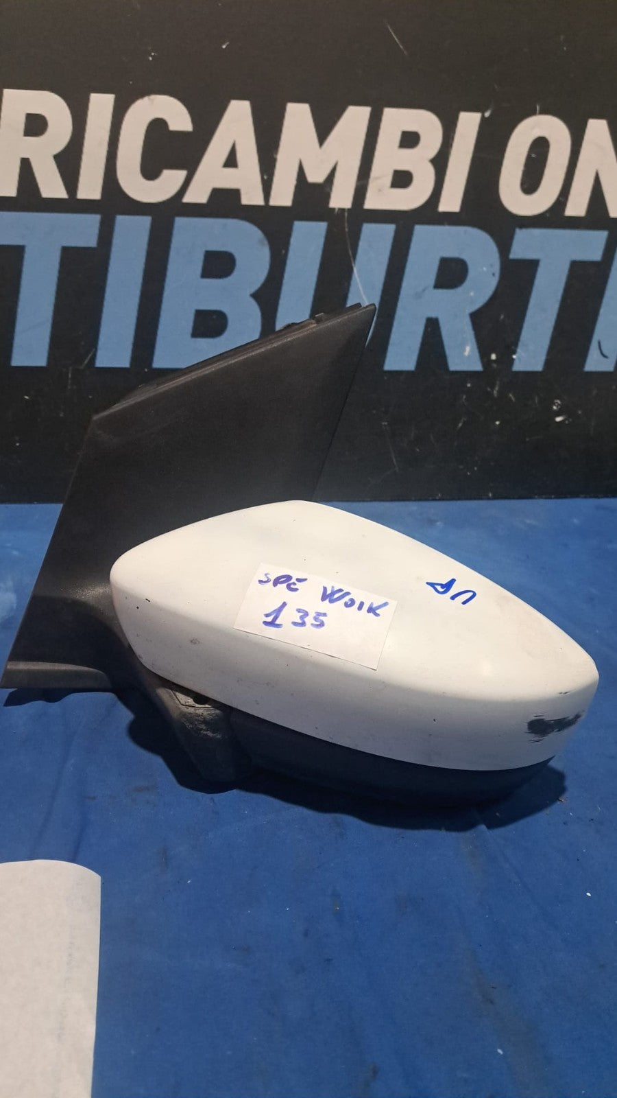 Spe Vw 135 Specchietto esterno sinistro volkswagen up per ricambi