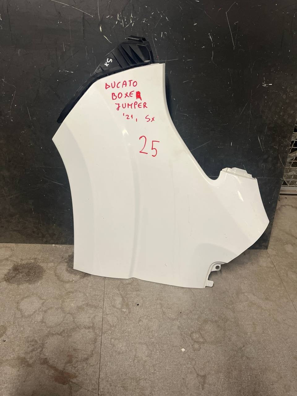 Par 25 Parafango anteriore sinistro Ducato Peugeot Boxer Citroen Jumper 2021