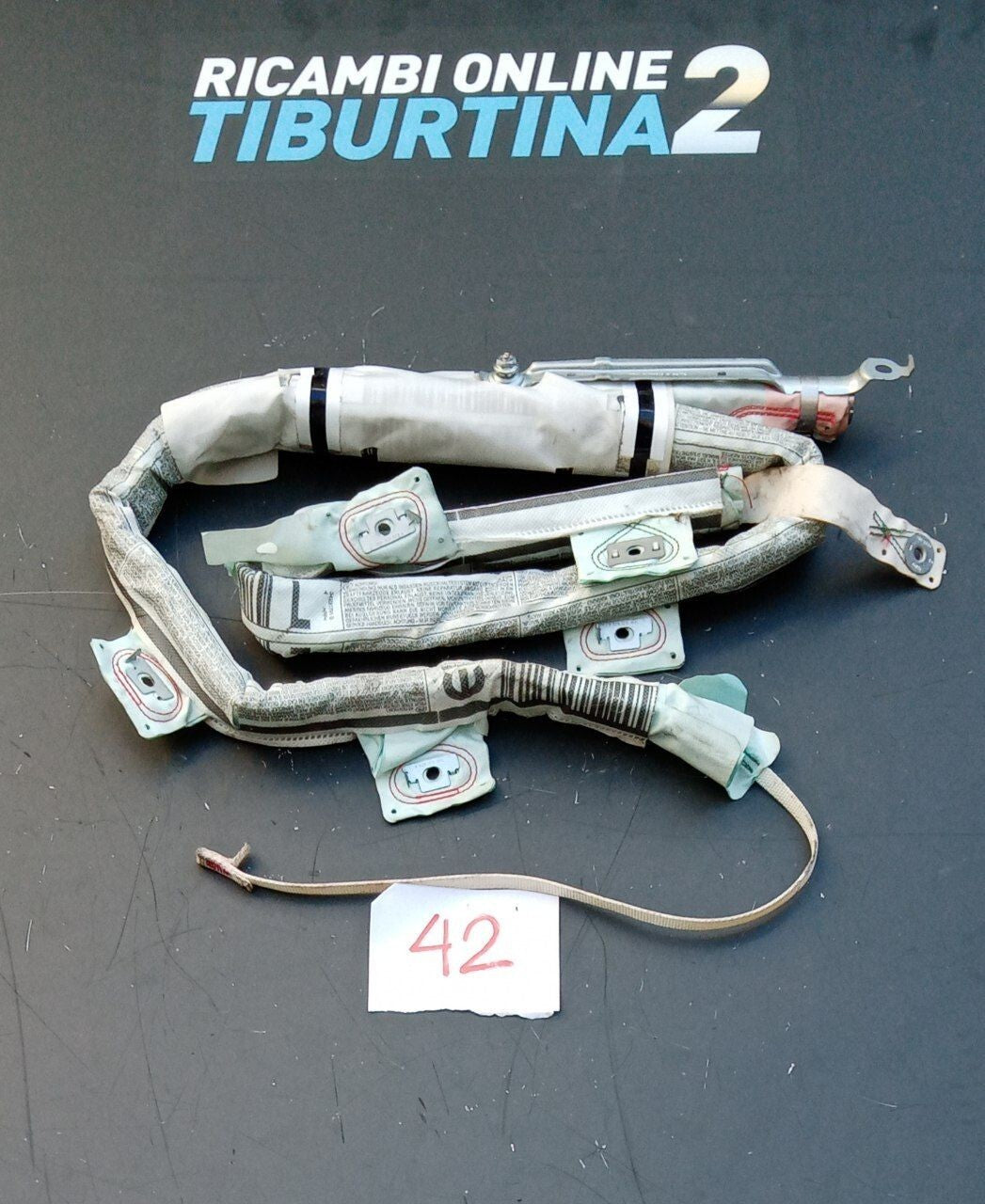 Airbag tendina laterale sinistra  Alfa Romeo stelvio 2017 in poi Numero 42