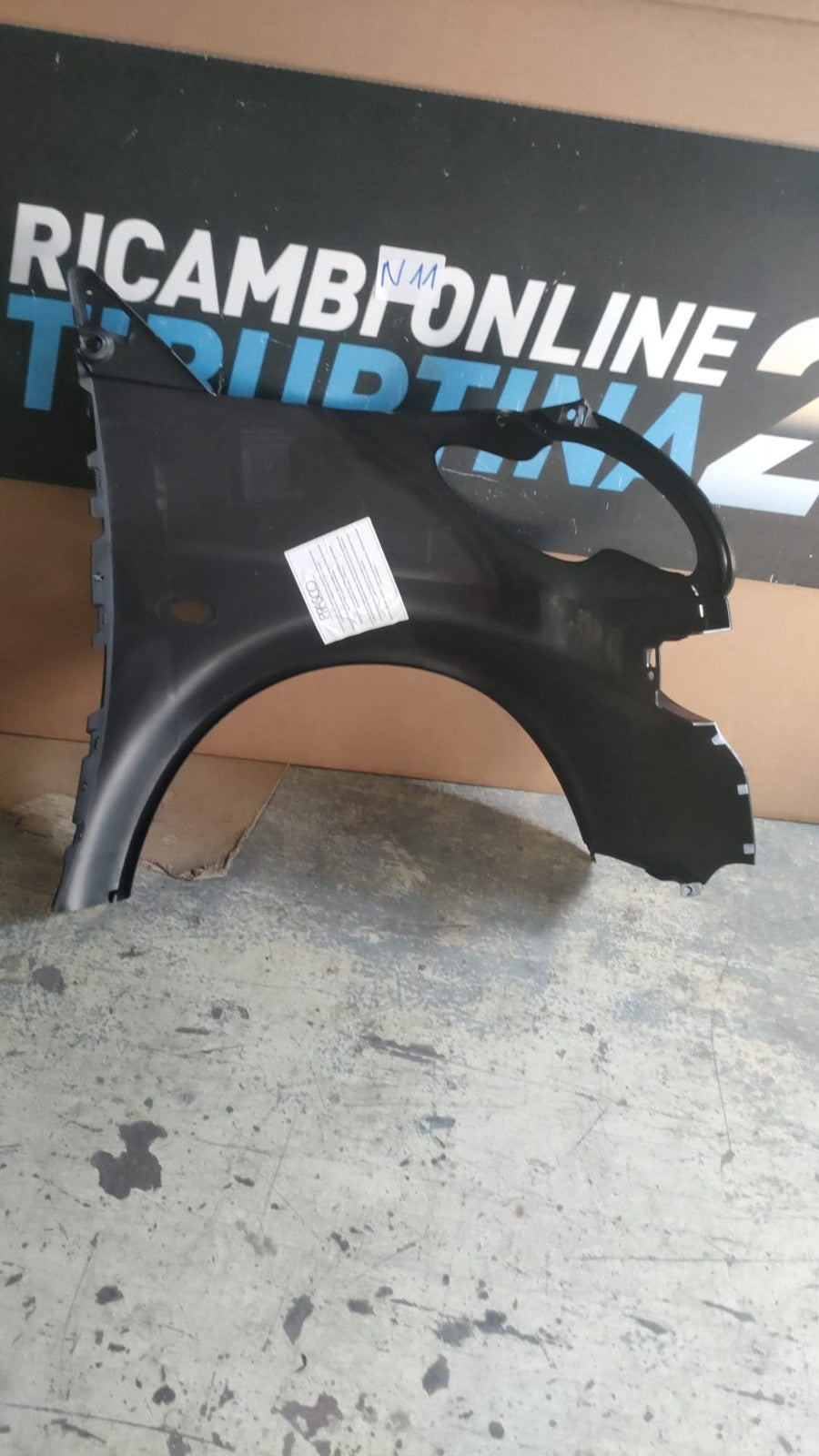 N11 -  parafango anteriore sinistro Smart 450 cabrio con foro dal 2002 al 2007