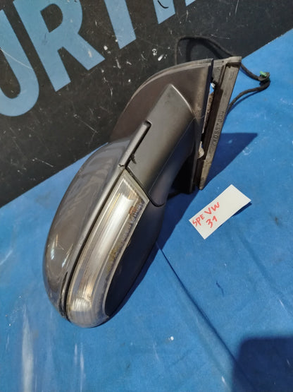 Spe VW 31 - Specchio retrovisore specchietto Volkswagen Golf 5 V destro 7 fili